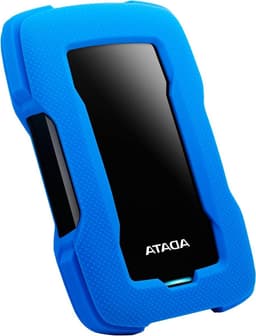 Externe Harde Schijf - Opslagstation Gegevens - Bestanden Opslaan - Schokbestendige Behuizing - 2 TB - Blauw — thumbnail 1
