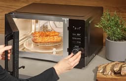 Combimagnetron met grill - Hete lucht oven - Snel maaltijden bereiden - XXL 29L volume - 315 cm draaiplateau - Zwart — thumbnail 4