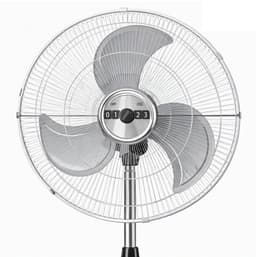 Chelsey-store - Ventilator - Staande Ventilator – Vloer Ventilator - Zwart/Wit - Hoogte tot 124 cm — thumbnail 5