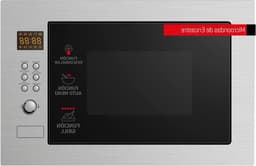 Magnetron - Oven - Snel Eten - Met Grillfunctie - 25 Liter - Roestvrij Staal — thumbnail 1