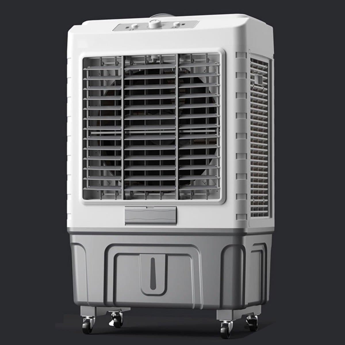 Mobiele Airco - Luchtkoeler Ventilator - Ruimte Koelen - Groot Waterreservoir - 102cm Hoog - Mechanisch — afbeelding 1