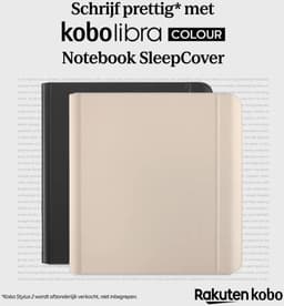 Kobo Libra Colour Notebook Sleep Cover Beige — thumbnail 5