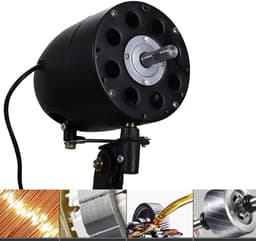 Zwenkende Wandventilator - Wandmodel Ventilator - Ruimte Koelen - Brede Stralingshoek - 650mm - Grijs — thumbnail 5