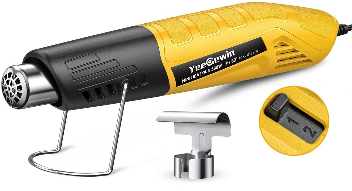 SolidKeus - Handheld Mini Hot Air Gun met 2 Temperatuurinstellingen — afbeelding 1