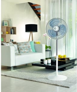 Rowenta VU4410 Essential+ Statiefventilator – 3 Snelheden - Krachtige Motor - Fluisterstil & Instelbare Hoogte/Kantelhoek - Staande ventilator - Wit — thumbnail 4