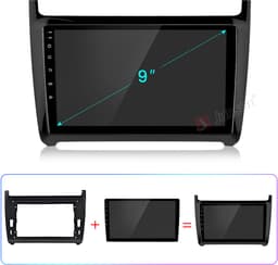 Cestovet LINUX Autoradio - Geschikt voor Vw Polo 6R 6C 2009-2017 - met Draadloos Carplay en Android Auto - 2009 2010 2011 2012 2013 2014 2015 2016 2017 - Bluetooth & Wifi USB & FM RDS & 2 DIN — thumbnail 5