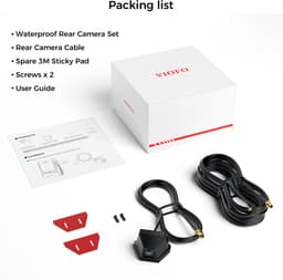 VIOFO RWC400 - Waterdichte Achtercamera - 2K HDR - Sony STARVIS 2 IMX675 - IP67 Water- en Stofdicht - Hydrofobe Lens - Externe Montage - Geschikt voor VIOFO A329S/A329T — thumbnail 2