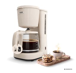 Princess Coffee Maker Wave Koffiezetapparaat – 1000 W – 1,5 L Glazen Kan – Warmhoudfunctie – Niet‑druppel Systeem - 246048 — thumbnail 1