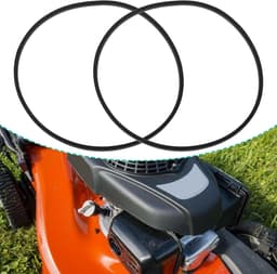SnelShoppen - 2 Stuks Grasmaaier Riem 580364608 Compatibel met Husqvarna en Poulan - 883 mm Buitenomtrek, 9,5 mm Breed, 6 mm Dik - Tuinaccessoire voor — thumbnail 2