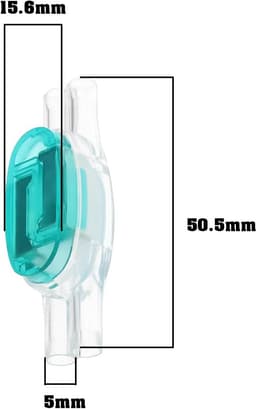 SnelShoppen - 10 Stuks Waterdichte Grasmaaier Kabelconnectoren, 4-Weg Kabelverbindingen, Voor Tuin, Groen, Voor 0.9-1.3mm Dikte, Voor Gardena, Bosch, — thumbnail 3