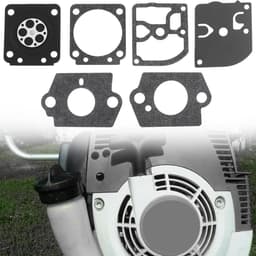 SnelShoppen - 1 Set Grasmaaier Carburateur Membranen en Pakking Geschikt voor Stihl FS 120 200 250 300 350 450 400 - Reparatie Onderdelen voor Carbure — thumbnail 3