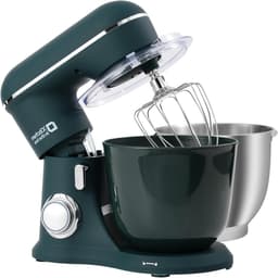 Keukenmachine - Standmixer - Bakken en koken - Dubbele mengkommen - 4.5L 5L - Donkergroen — thumbnail 1