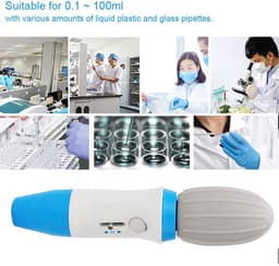SnelShoppen - Pipetcontroller Balzuigpomp Laboratoriumpipetcontroller voor Waterbehandeling - Handzaam, Precisie, Gemakkelijk in Gebruik, Geschikt voo — thumbnail 5