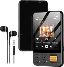 SNJY® MP3 Speler Bluetooth - MP4 Speler - Muziek Speler - 128GB - Zwart — thumbnail 1