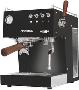 Ascaso Steel Duo Plus Espresso machine, semi-pro - Zwart/Hout — thumbnail 3