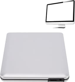 Externe Blu-ray Drive - Optische Drive CD DVD Brander - Films Kijken - Aluminium Behuizing - 14.7 cm - Zilver — thumbnail 4