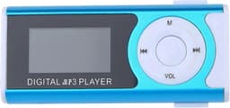 Compacte MP3 speler - Blauwe muziekspeler - MP3 - Blauw - Exclusief SD kaart - CHPN — thumbnail 4