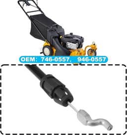 Grasmaaier bedieningskabel 746-0557 - Compatibel met Cub Cadet CC949 CC98 CC989 - Duurzaam en betrouwbaar - ShopVlot — thumbnail 5