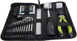 Ernie Ball Musician's Tool Kit - Gitaar Onderhoudset - 20-delig - Snarenknipper - Pegwinder - Hex Sleutels - Wonder Wipes - Rits-etui — thumbnail 1
