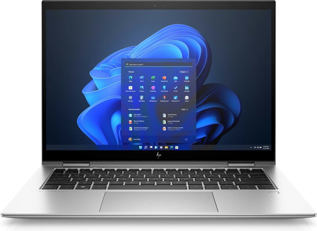 HP Elite x360 1040 14 inch G9 2-in-1 Notebook PC Intel® Core™ i7 i7-1255U Hybride (2-in-1) 35,6 cm (14") Touchscreen WUXGA 16 GB DDR5-SDRAM Wi-Fi 6E (802.11ax) Windows 11 Pro — afbeelding 1