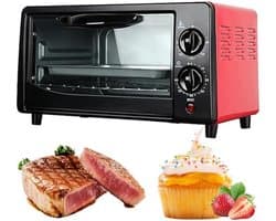 Compacte Oven - Mini Oven - Keuken Gebruik - Met Airfryer Functie - 20-25 Liter - Zwart