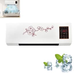 Wand Airco - Mobiele Airco Verwarmingsunit - Ruimte Koelen - Stille Werking - 54x20x12cm - Wit — thumbnail 1