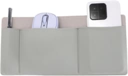 Externe harde schijf houder - Opbergtas accessoires - Mobiel werken - Zelfklevende organizer - 27 x 13 cm - Zwart — thumbnail 1