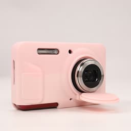 Beschermende Camera Case voor Kodak PIXPRO FZ55 - Zacht Siliconen Hoesje met Verwijderbare Lens Case, Antislip en Krasbestendig — thumbnail 1