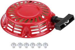 Kickstartmotor 2 kW - Generator - Trekstart-set - Grasmaaier - Terugtrekveren - Hoogwaardige kwaliteit — thumbnail 3