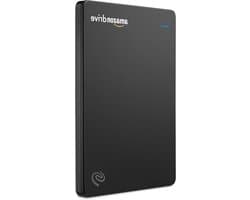 Externe Harde Schijf - Draagbare Opslag Cloud - Bestanden Synchroniseren - Dubbele Beveiliging - 1TB - Zwart