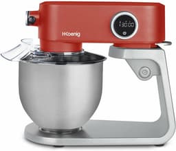 Keukenmachine - Mixer - Bakken en Koken - Krachtige Motor - 5 Liter - Mat Rood — thumbnail 4