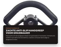 Handgreep Zacht Antislip - Universele Handgreep - Dempende Grip - Kunststof - Diameter 26 mm - Voor Grasmaaier/Bosmaaier - Tuingreep — thumbnail 1
