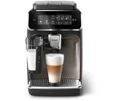 Philips 3300 Series LatteGo EP3347/90 - Espressomachine - 5 Soorten Koffie + Heet Water - Zwart / Chroom - + AquaClean Filter