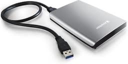 Externe Harde Schijf - Draagbare Opslag - Bestanden Opslaan - Snelle Dataoverdracht - 1 TB - Zilver — thumbnail 1