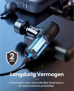 Massagepistool - Compact - Infrarood Warmtetherapie - Stil en Krachtig - Voor Atleten en Thuisgebruik — thumbnail 3