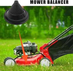 Grasmaaier Balancer - Maaier Balans Tool - Maaier Onderhoud - Verbetert Maaier Prestaties - 6x5 cm - Zwart — thumbnail 3