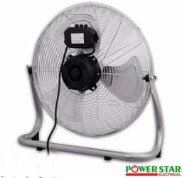 Hoge Snelheid Ventilator - Vloer Ventilator - Ruimte Koelen - Chrome Afwerking - 40.6 cm - Zilver — thumbnail 2