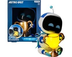 Astrobot GloBuddies Karakterlamp – 15cm Bureaulamp met oplichtende ogen & trofee - WeCool