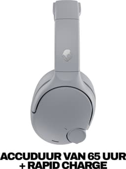 Skullcandy Crusher 720 Draadloze Koptelefoon - Speciale basdrivers - 65 uur batterij - Snelladen - Stay-Aware Modus - Cement — thumbnail 4