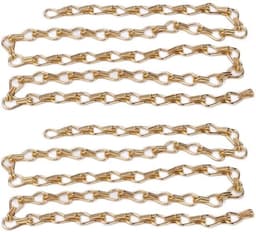 Hanglampketting 2 stuks 1m lange hanglampketting voor buitenplanten (goud) — thumbnail 1