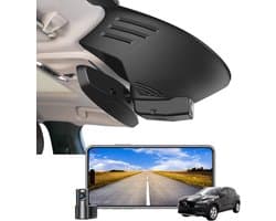 SnelShoppen - 4K+1080P Dashcam Auto Voor en Achter met OEM-Look voor Volvo XC40 2019-2022, Loop-opname, G-sensor, WiFi & App, 128 GB