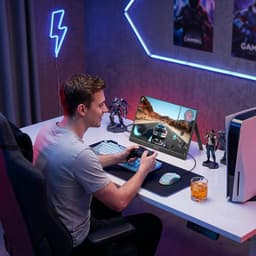 Portable Monitor 16.1 inch Gaming Monitor 144Hz FHD Scherm met HDR IPS Display USB-C en HDMI voor Laptop PC PS5 en Xbox — thumbnail 3