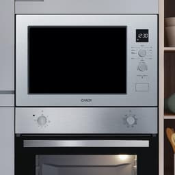 Magnetron Candy - Magnetronoven Oven - Snel Eten Opwarmen - Ontdooiprogramma - 25L - RVS — thumbnail 2