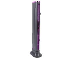 Bladloze torenventilator - USB draagbaar staande ventilator - Krachtige luchtstroom, ruimtebesparend - Voor thuis, kantoor en slaapkamer - Grijs — afbeelding 1