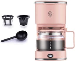 Koffiezetapparaat - Mini Koffiezetter - Verse Koffie Maken - Volautomatisch - Compact - Zwart — thumbnail 1