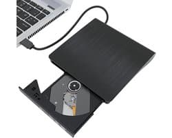 Externe Schijf - Draagbare Drive - Data Opslag - Hoge Snelheid - 19.3cm Pakket - Zwart