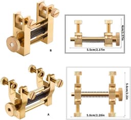 Viool Cello Randklem - Instrument Reparatie Klem - Instrumenten Repareren - Messing Constructie - Verstelbare Druk - Messing — thumbnail 3