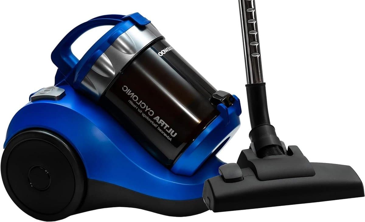 Stofzuiger Zonder Zak - Cilinderstofzuiger Eco - Grondig Schoonmaken - Dubbele Filtratie - 1.5 liter - Blauw — afbeelding 1