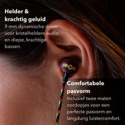 HOUSE OF MARLEY Smile Jamaica USB-C In-ear Bedrade oordopjes Met Noise-cancelling Rasta — thumbnail 2