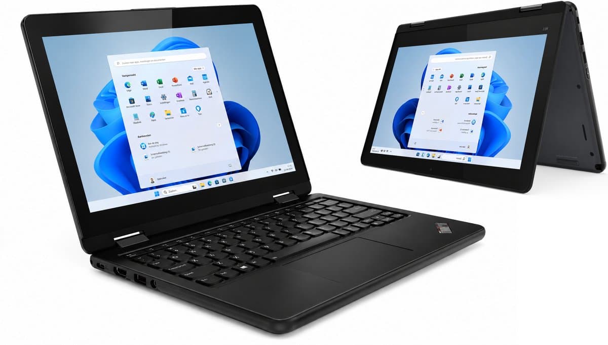 Lenovo Yoga 11E Gen 6 - Intel Core M3-8100Y - 8 GB - 256 GB SSD - 11.6 inch - Windows 11 - Laptop en tablet in 1 - QWERTY — afbeelding 1